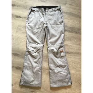 2117 of Sweden Womens Snow Board Ski Pants XL Black/White Waterproof Lined Vent‎